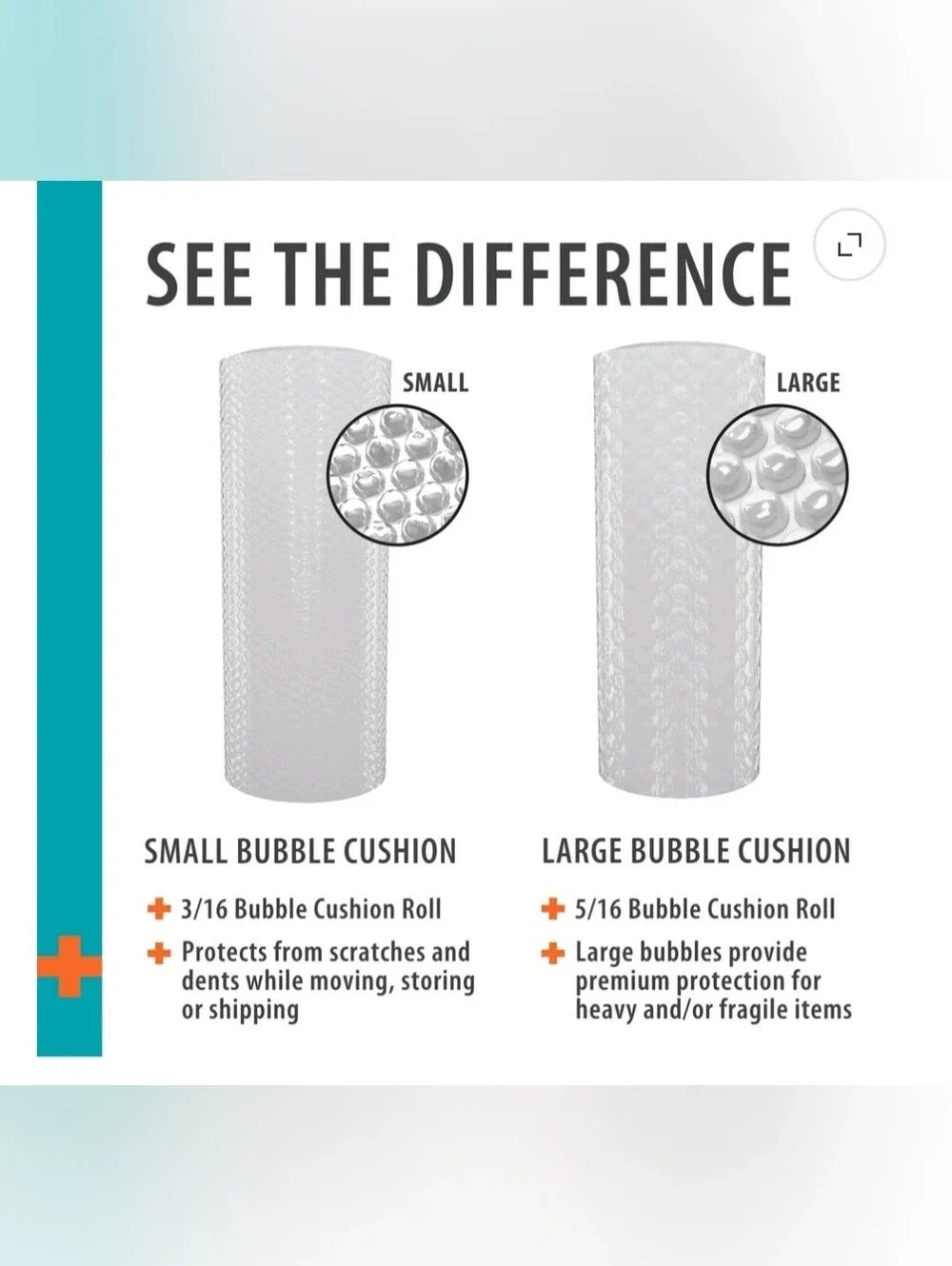 pen+GEAR Small Bubble Cushion Roll